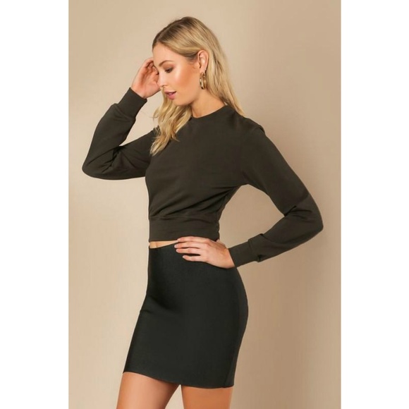 Lace Up Sweater - Picture 3 of 3